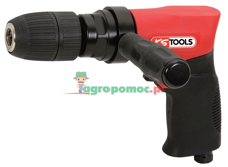 KS Tools 3/8" Druckluft-Bohrmaschine, 450U/min, max.6.3bar, 1/4''NPT