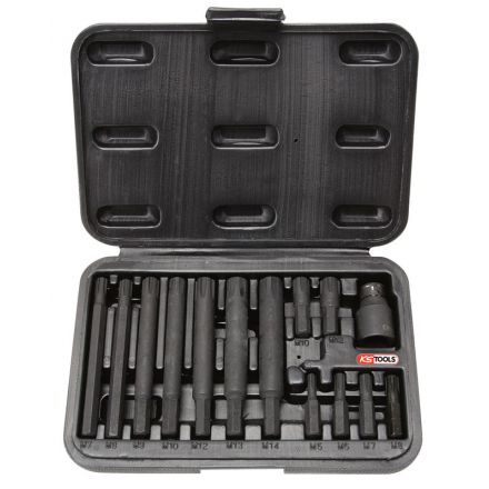KS Tools 5/16" CLASSIC Bit-Satz, 14-tlg.