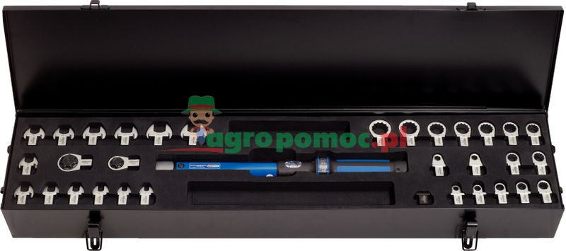 KS Tools 9x12mm ERGOTORQUE®precision Drehmomentschlüssel-Werkzeugsatz 10-100 Nm, 33-tlg.