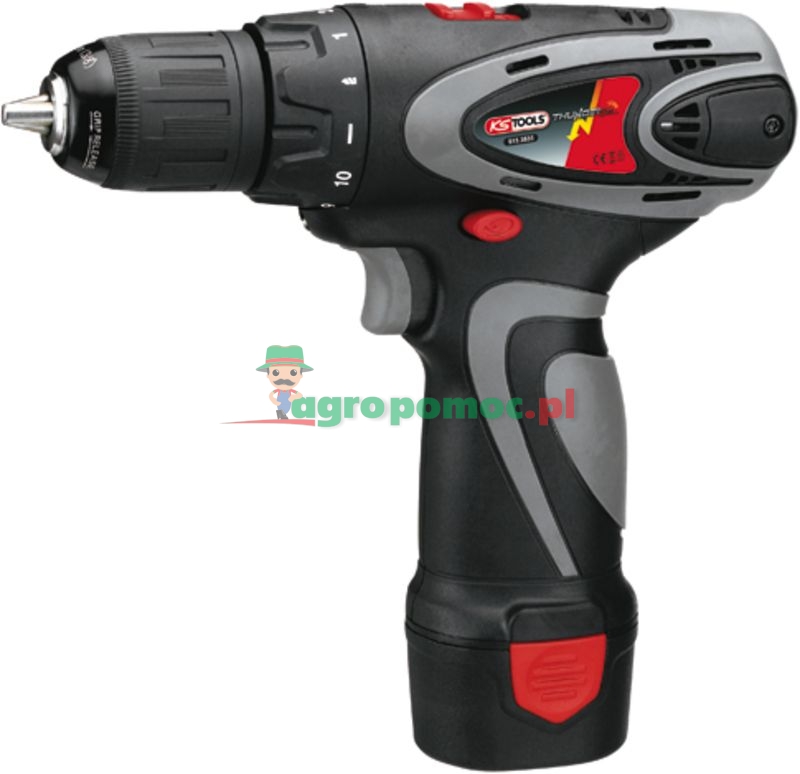 KS Tools Akku-Bohr-Schrauber, 121Nm, 1.870U/min. 10,8V