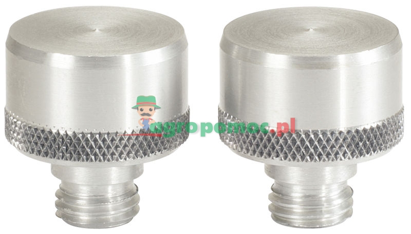 KS Tools Aluminium Eintreiber-Aufsatz-Satz, 2-tlg., Ø 12mm