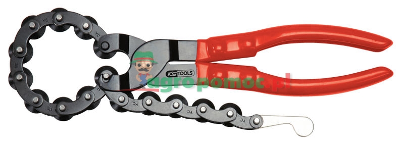 KS Tools Auspuff-Kettenrohrabschneider für Edelstahlrohre, Ø 19-83mm