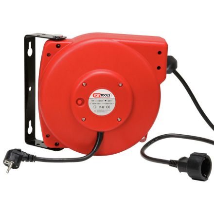 KS Tools Automatyczny zwijak kabla, 15m