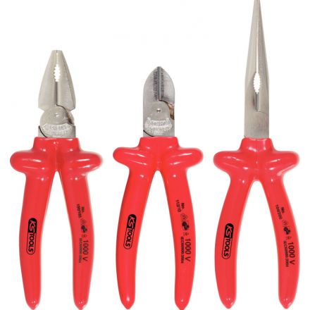 KS Tools CLASSIC 1000V Zangen-Satz, 3-tlg.