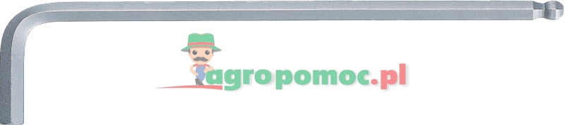 KS Tools CLASSIC Kugelkopf-Innensechskant-Winkelstiftschlüssel, lang, 3/32''