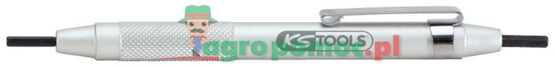 KS Tools Doppelend-Spiegel-Schraubendreher, Innensechskant, 2mm x 2/32"