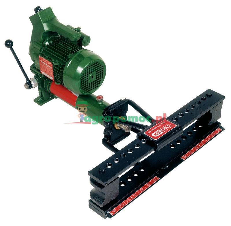 KS Tools Elektrischer Hydraulik-Rohrbiege-Satz 8t, 3/8"-1.1/4", 6-tlg.