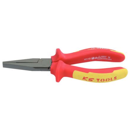 KS Tools ERGOTORQUE® VDE Flachzange, 165mm