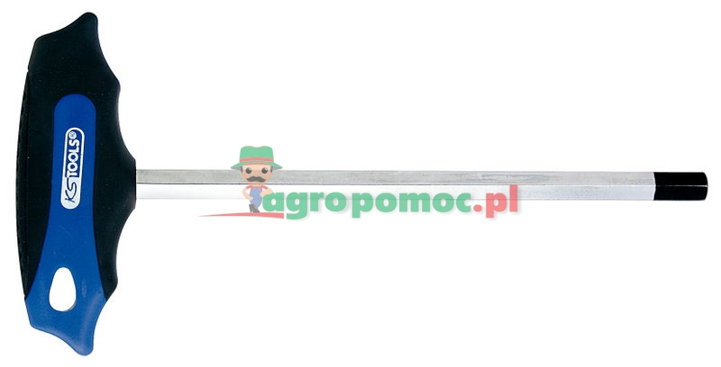 KS Tools ERGOTORQUEplus® T-Griff-Innensechskant-Stiftschlüssel, 10mm