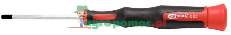 KS Tools ESD Feinmechanik-Schraubendreher für Innensechskantschrauben, 1/8''