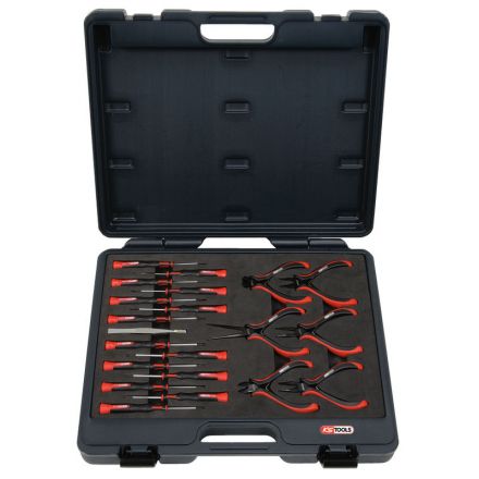 KS Tools ESD Feinmechanik-Werkzeug-Satz, 21-tlg.