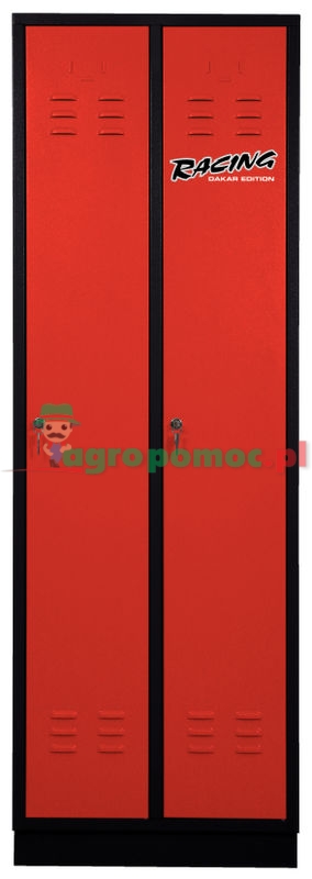 KS Tools Garderobenständer mit 2 Abteilen, H1800xB600xT500mm