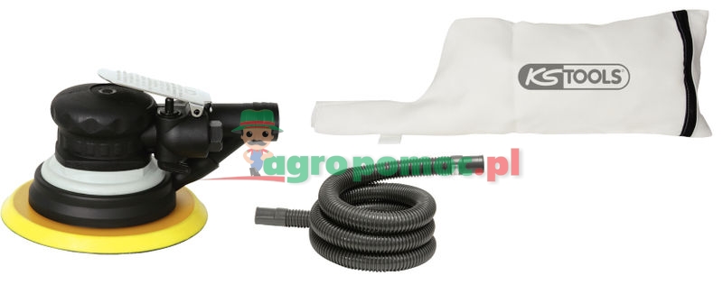 KS Tools Grobschliff-Excenterschleifer mit Staubabsaugung, 150mm