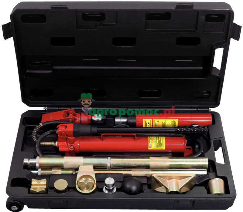 KS Tools Hydraulischer KFZ-Richtwerkzeugsatz, 17-tlg.