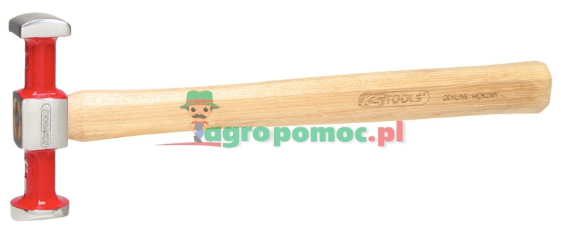 KS Tools Karosserie-Wölbungshammer, rund/eckig, 325mm