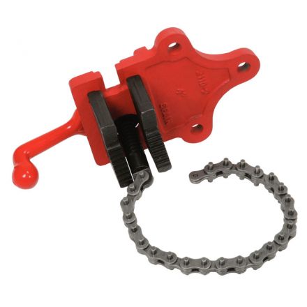 KS Tools Ketten-Rohrschraubstock, 10-76mm