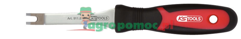 KS Tools Klippheber U-Form, schmal abgewinkelt, aus Edelstahl, 230mm