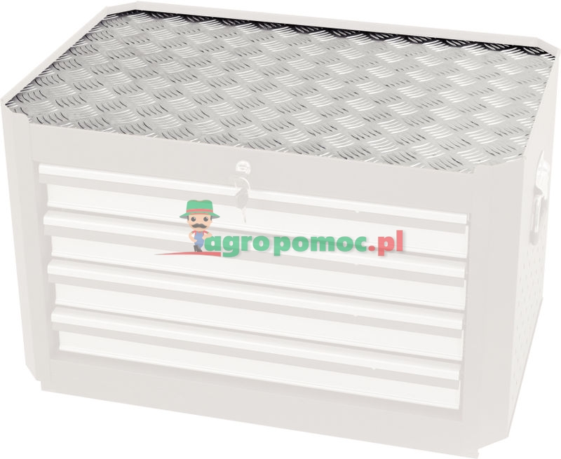 KS Tools MASTERline Alu-Riffelplatte, L460xB727xH2mm