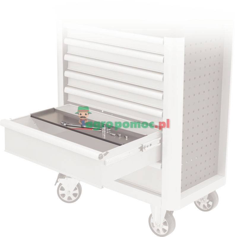 KS Tools MASTERline Einlege-Ablagefach, L570xB153xH10mm, silber