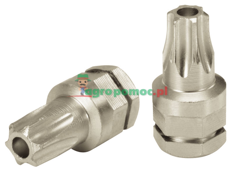 KS Tools Micro Bit für TX-Schrauben mit Stirnlochbohrung, L=23mm, TB10