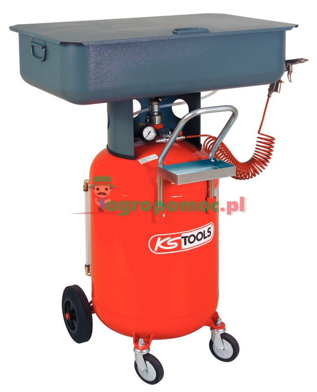 KS Tools Mobile Reinigungsstation für Kleinteile, 60 Liter