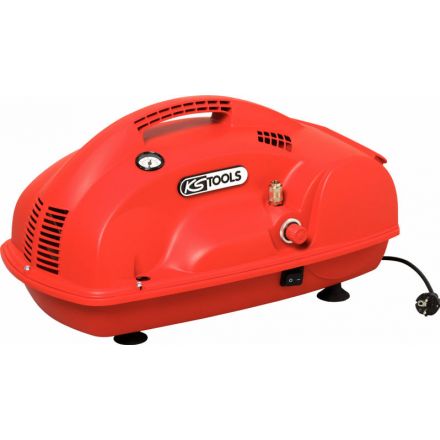 KS Tools Mobiler Kompressor-6 Liter, 7bar