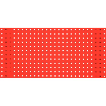 KS Tools Płyta perforowana-czerwona, 500x450mm