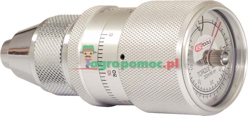 KS Tools Präzisions-Drehmoment-Prüfgerät mit Messuhr und Schleppzeigerfunktion, 1-9mNm
