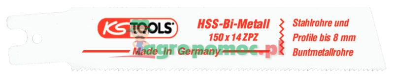 KS Tools Säbelsägeblatt Rems, HSS-Bi-Metall, L=150mm, 1,8mm, 5er Pack
