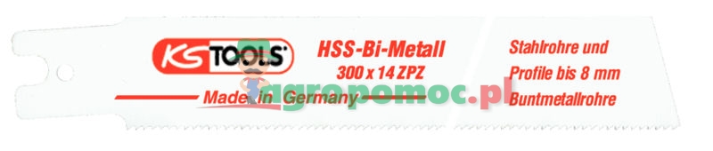 KS Tools Säbelsägeblatt Rems, HSS-Bi-Metall, L=300mm, 1,8mm, 5er Pack