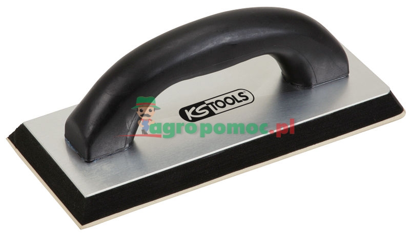 KS Tools Schaumgummi-Reibebrett mit zusätzlicher Gummiplatte, 240mm