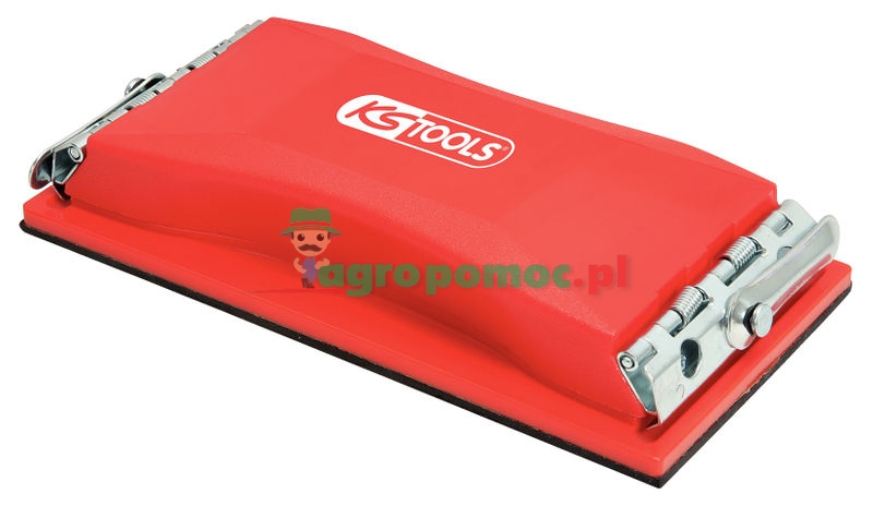 KS Tools Schleifklotz mit Moosgummiaufnahme, 210x105mm