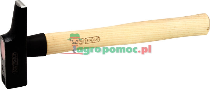 KS Tools Schreinerhammer, französische Form mit Eschestiel, 200g