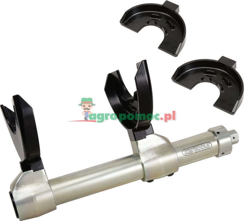 KS Tools Ściągacze do sprężyn - 4 el., maks. obciążenie 2600 kg