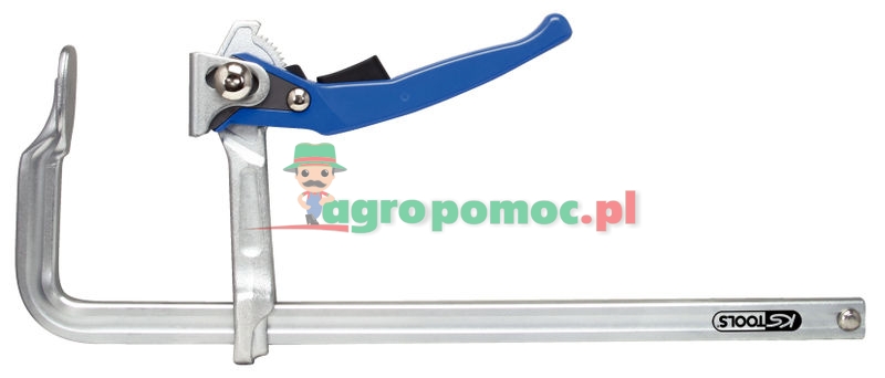 KS Tools Ścisk stalowy z dźwignią szybkomocującą, 120-600mm