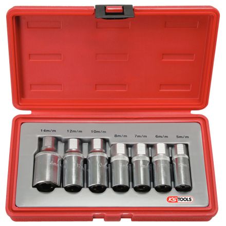 KS Tools Stehbolzen-Ausdreher-Satz, 7-tlg.