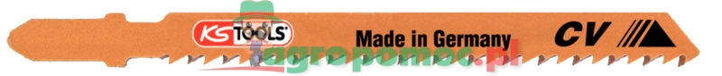 KS Tools Stichsägeblatt AEG, Bosch, Metabo, CV, L=100mm, 4mm, T101DP, 5er Pack