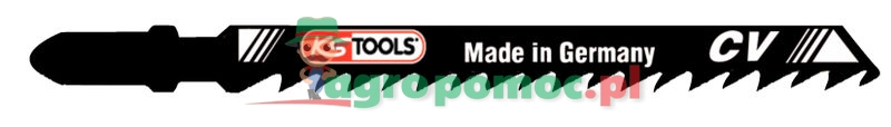 KS Tools Stichsägeblatt AEG, Bosch, Metabo, CV, L=100mm, 4mmT144D, 5er Pack