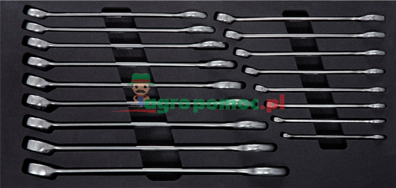 KS Tools ULTIMATEplus Ringmaulschlüssel-Satz, 17-tlg., 1/3 Systemeinlage