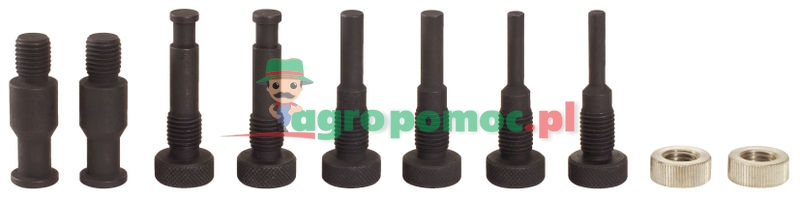 KS Tools Universal Riemenscheiben-Gegenhalter-Satz, 11-tlg.