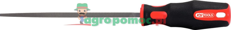 KS Tools Vierkant-Feile, DIN 7261, Form D, 200mm, Hieb1
