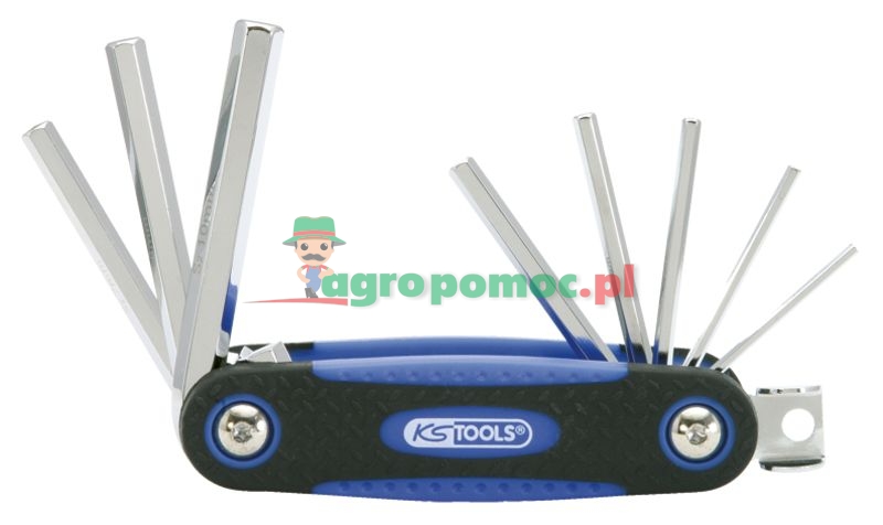 KS Tools Wkrętak kątowy do śrub z wewn. sześciokątem-uchwyt