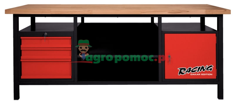 KS Tools XXL-stół narzędziowy z 3 szufladami i 1 drzwiami