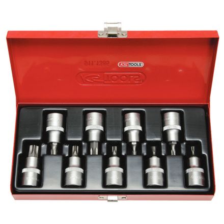 KS Tools Zestaw bitów i nasadek