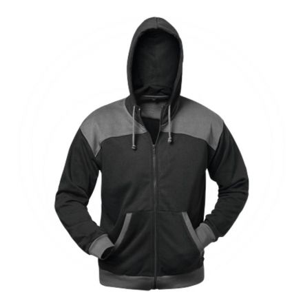  Kurtka sweter czarna/szara