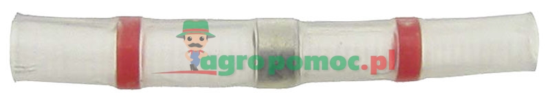 Łącznik przewodu termokurczliwy, do lutowania