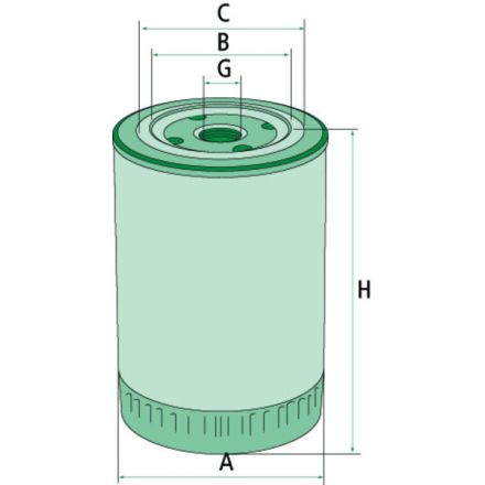 Mann Filter Filtr oleju silnikowego | B167