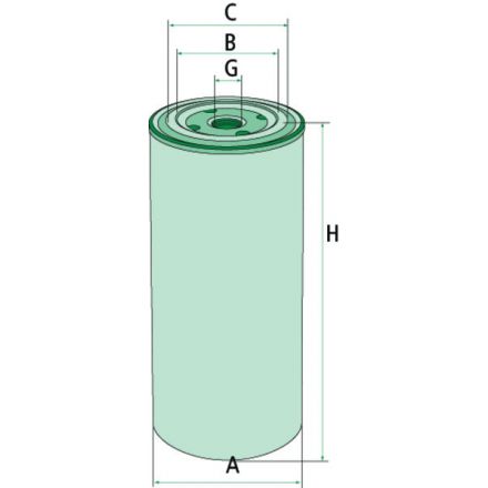 Mann Filter Filtr oleju silnikowego | HC34