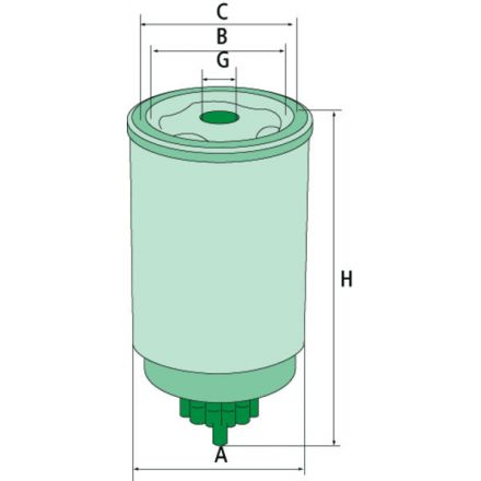 Mann Filter Filtr paliwa | KC 186