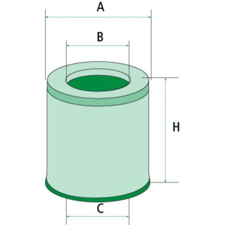 Mann Filter Filtr powietrza